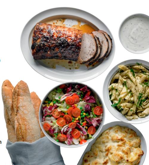 Slagterens festmenu (steg-selv menu)